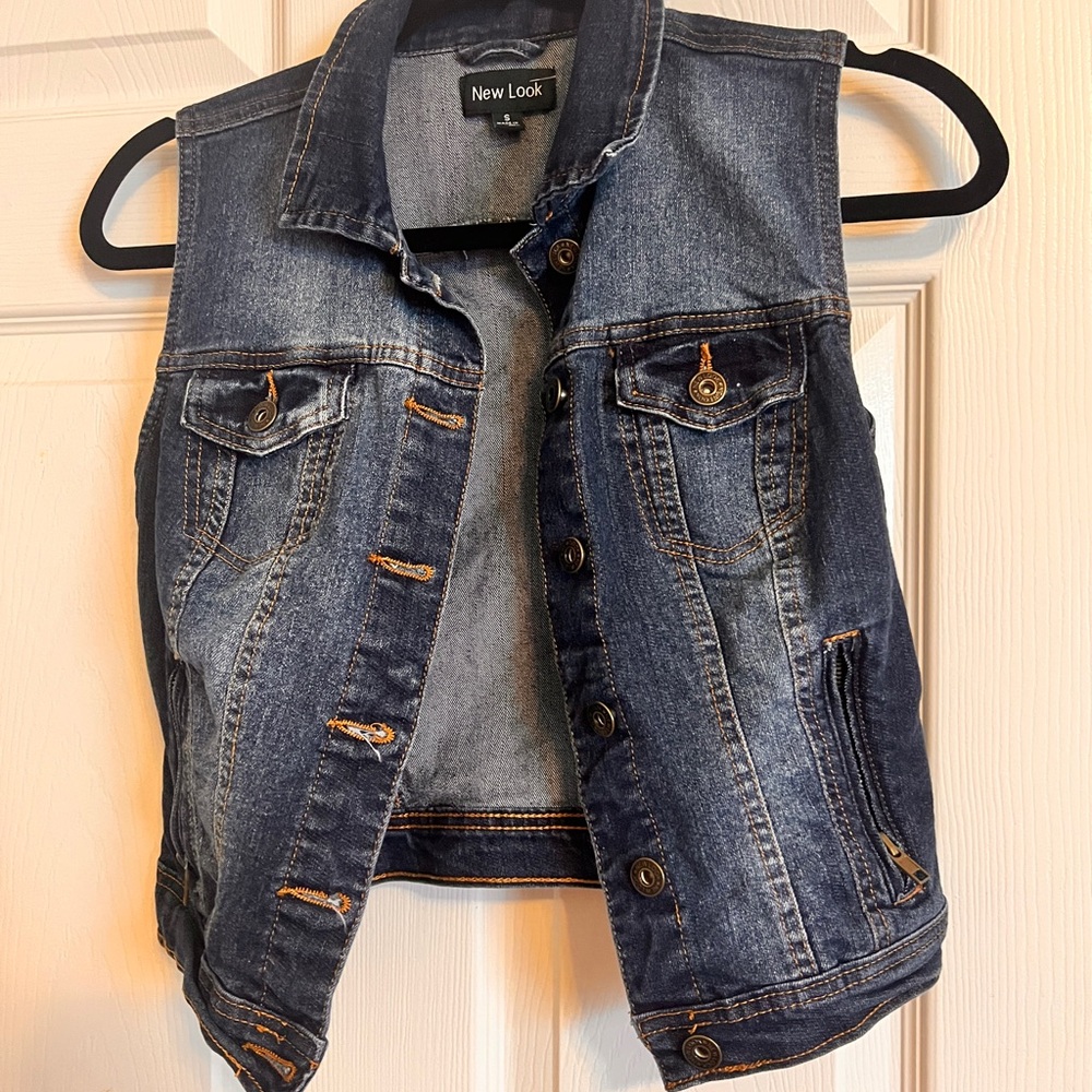 New Look Dark Blue Denim Jacket